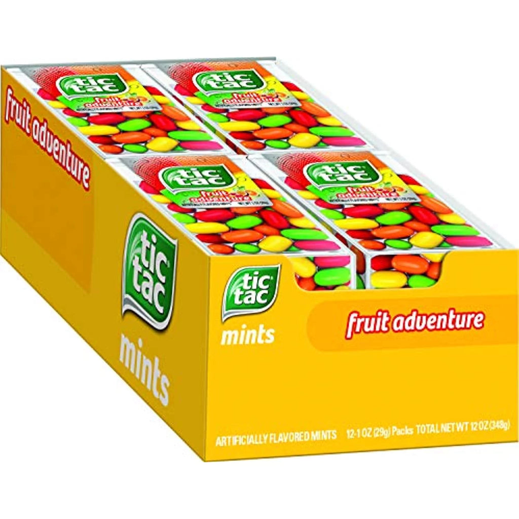 Fruit Adventure Hard Candy Mints, 1 Oz, 12 Count W478