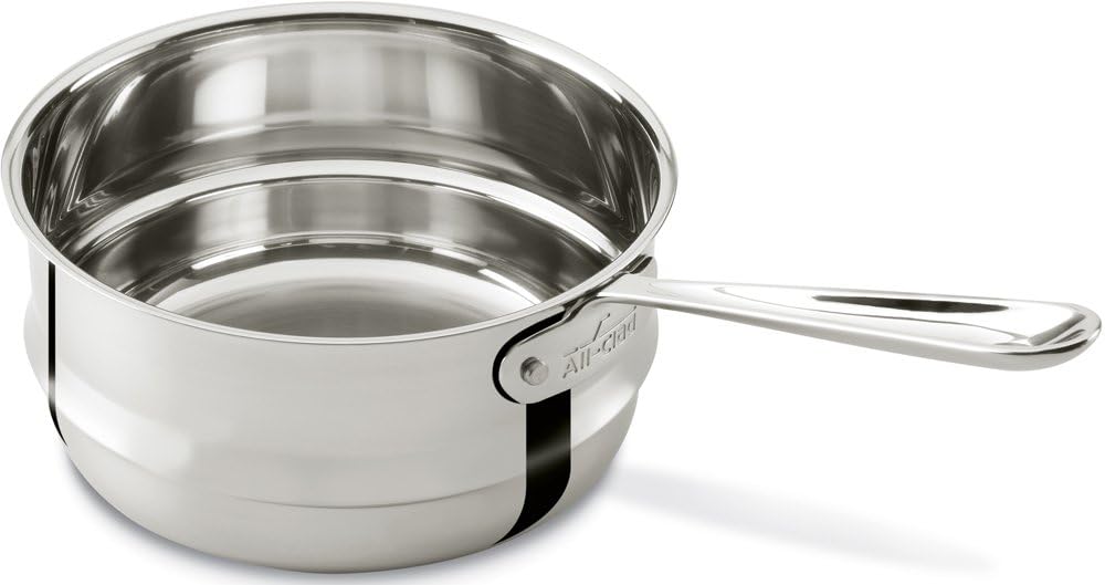 Stainless Steel Double Boiler Insert 3 Quart Cookware D312698