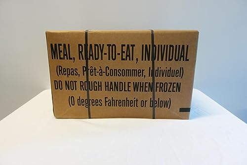 4 Pack US MRE Meals Ready to Eat with Heater Packs M401