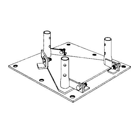 25g Hinged Base Plate J8541