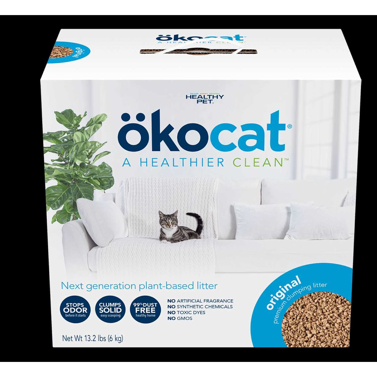 Original Clumping Wood Cat Litter L802