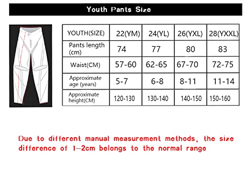 Youth Jersey Pant Combo Motocross Gear Set Racing Suit J7824