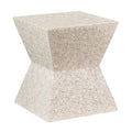 Ivory Capiz Mosaic Accent Table B407044