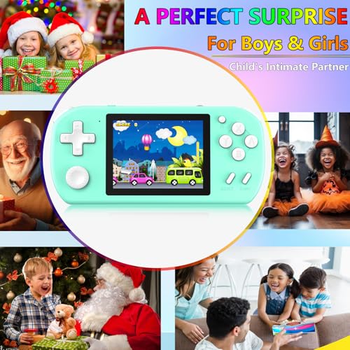 218 Video Games Portable Handheld Gaming Player (Blue) T91703