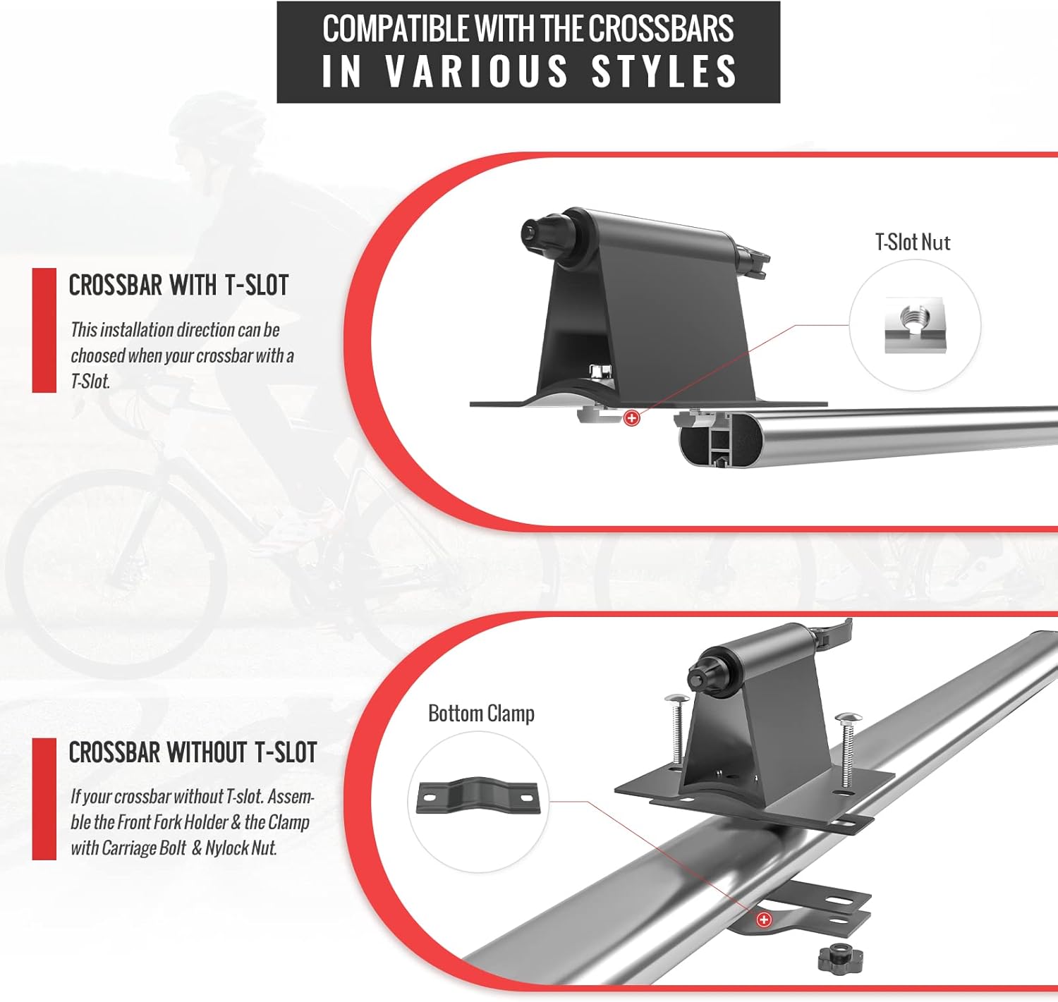 Universal Bike Carrier for Trucks SUV U152