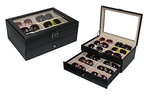 Large Eyeglass Sunglass Display Case Storage Box W6172