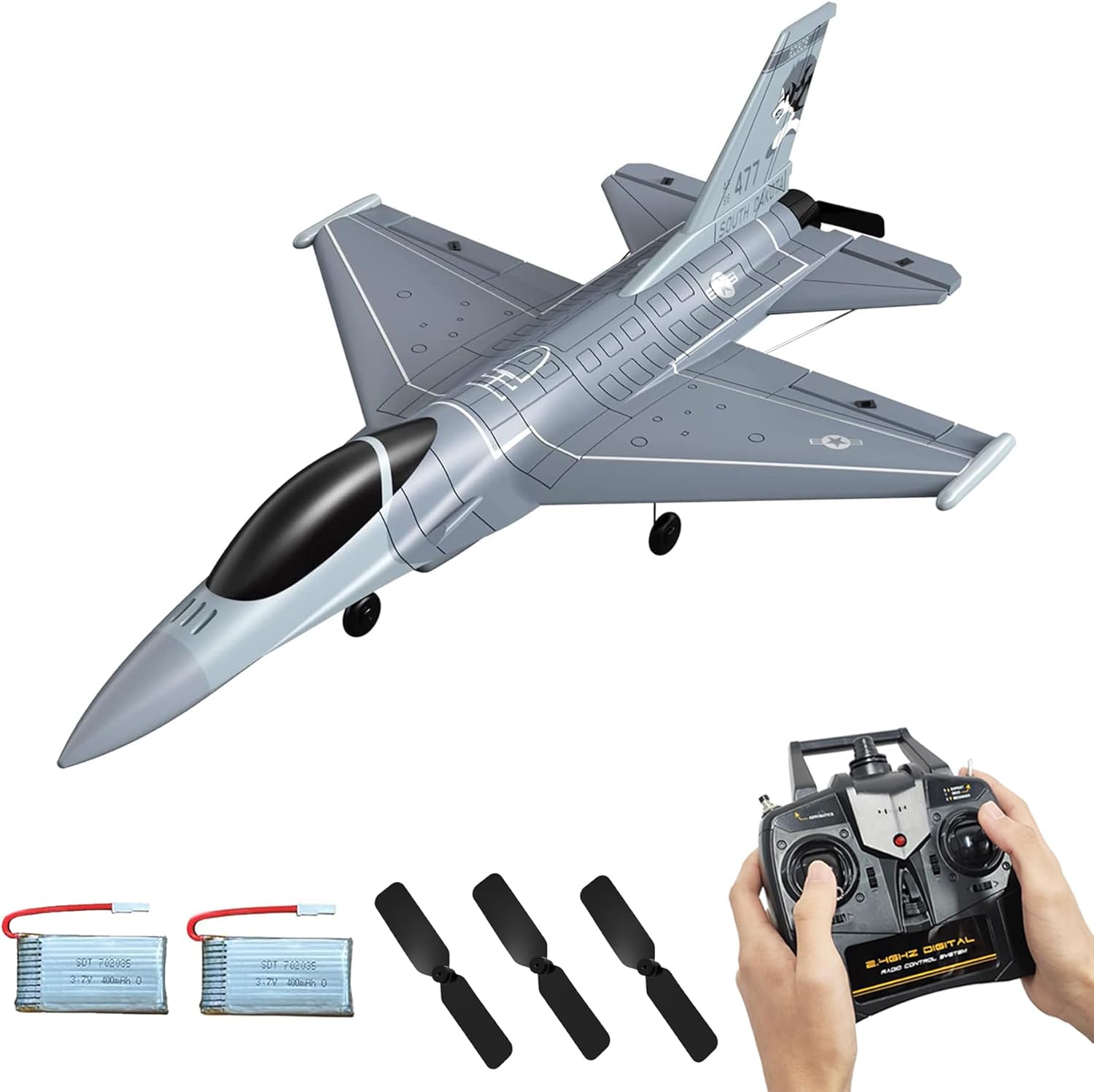 2.4Ghz 4-CH Remote Control Airplane W53767