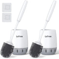 Toilet Brush and Caddy Bowl Cleaner Holder Set (2Pack) R2220