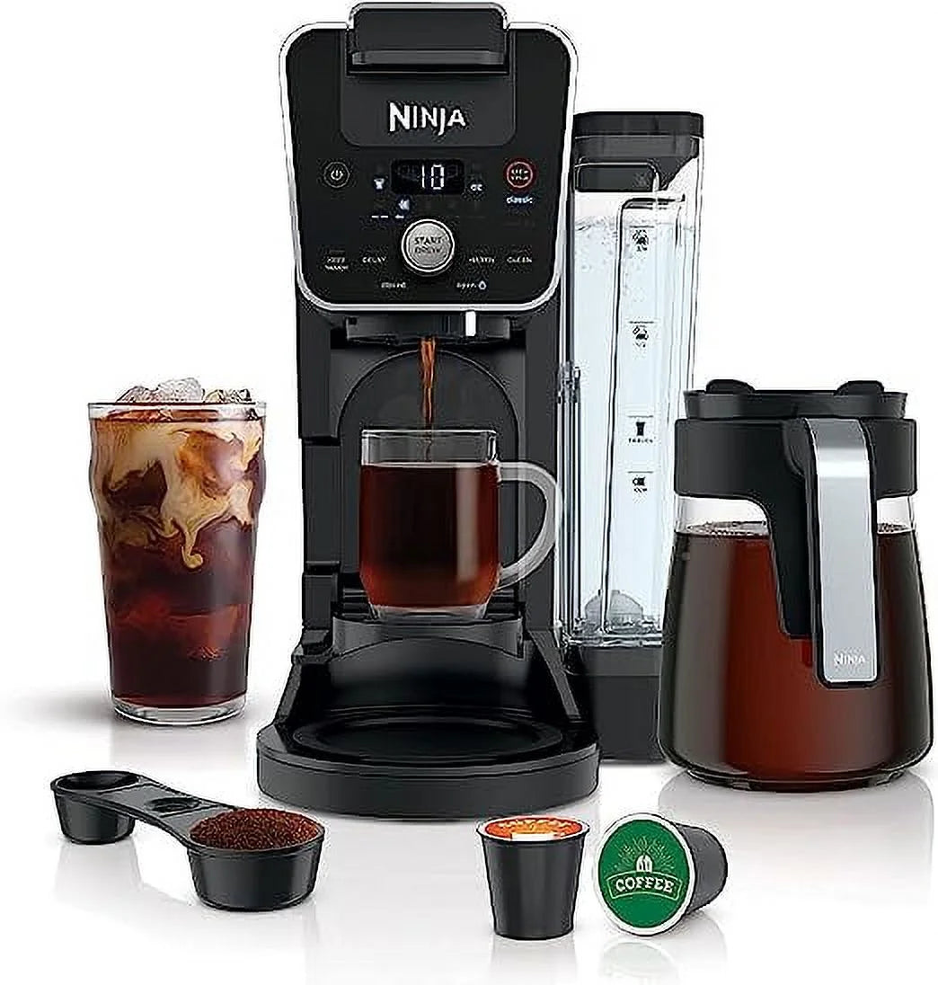 Open Box DualBrew System 12-Cup Coffee Maker 60-oz Black D1384