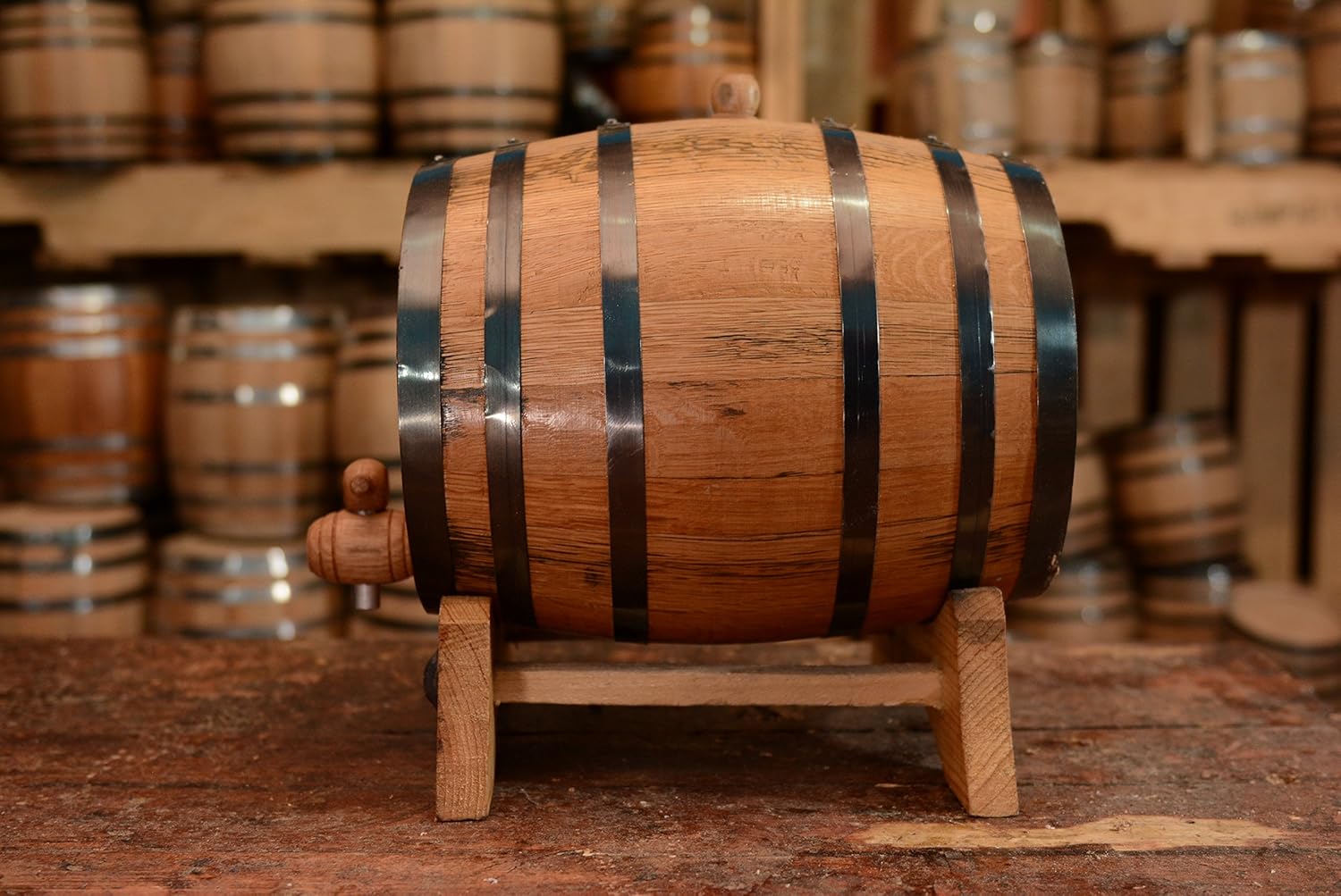 American White Oak Aging Barrel V169659
