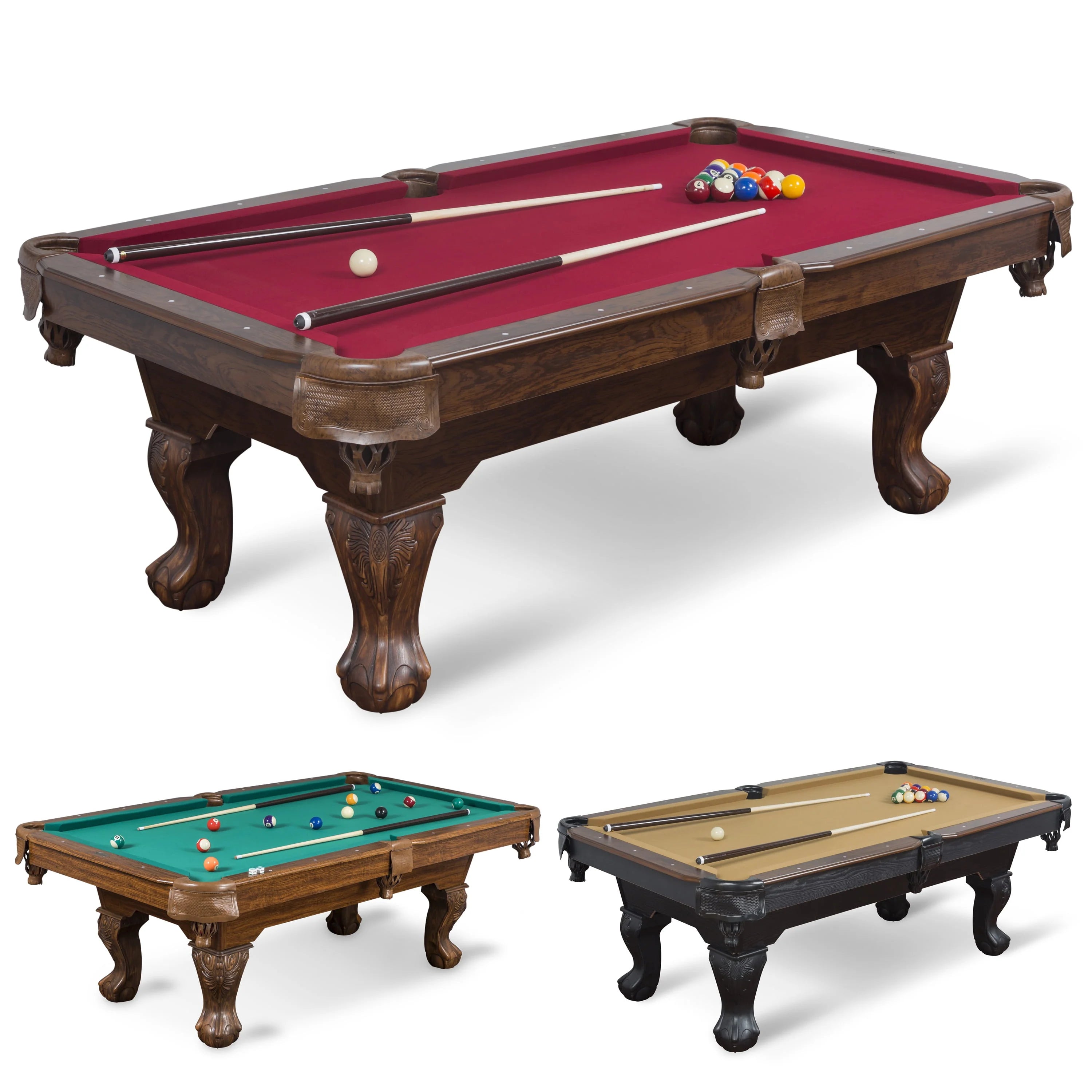 Tan Billiard Pool Table U26417