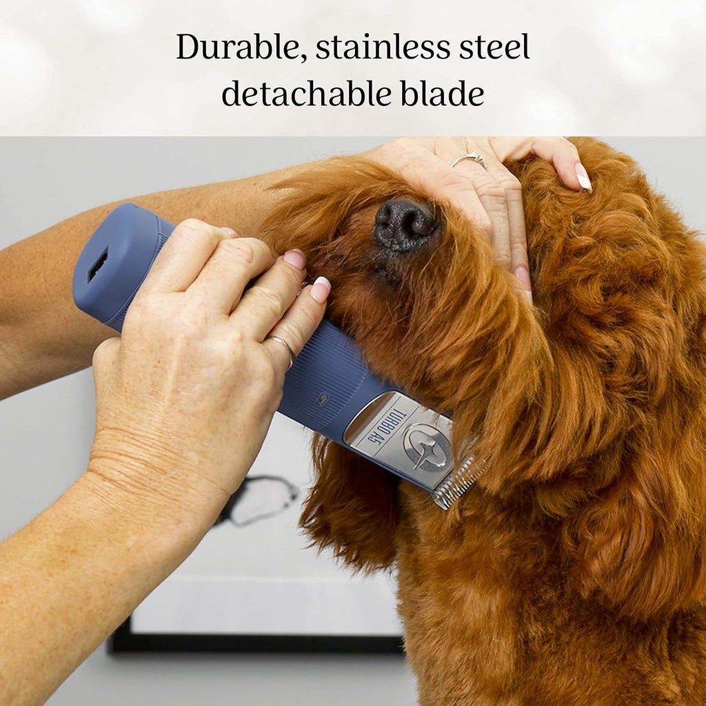 Blue Cordless Animal Clipper with Detachable Blade M848182