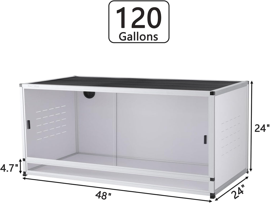 120 Gallon PVC Reptile Terrarium V202