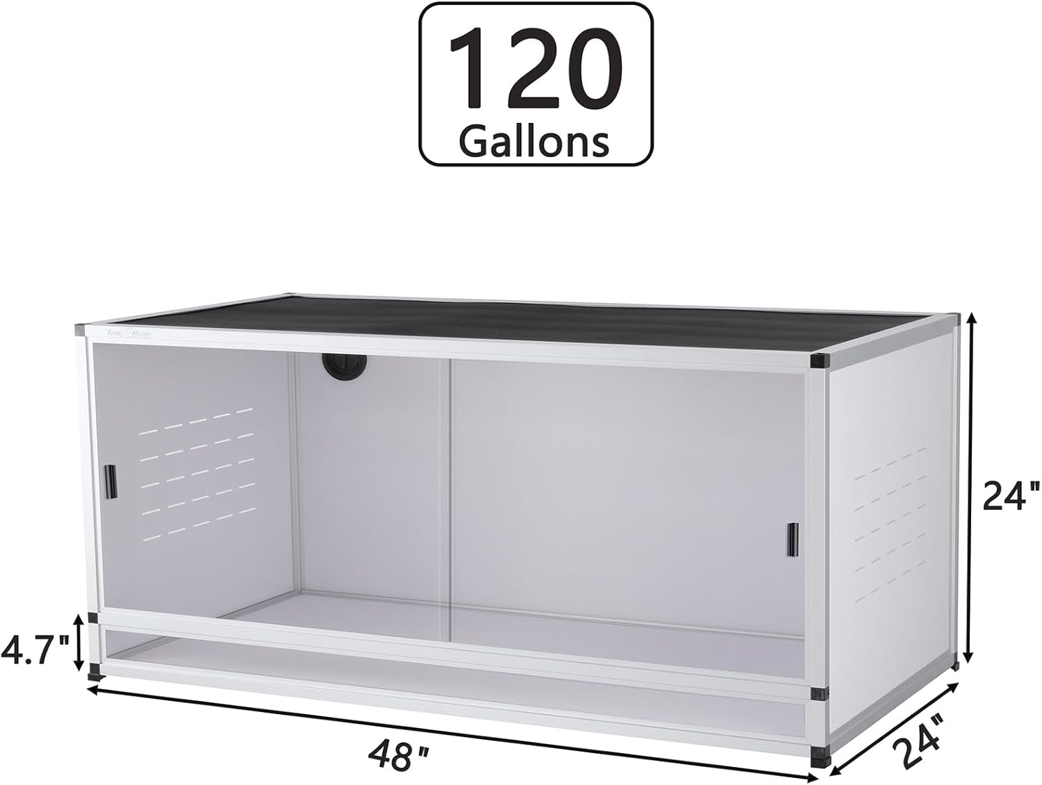 120 Gallon PVC Reptile Terrarium V202
