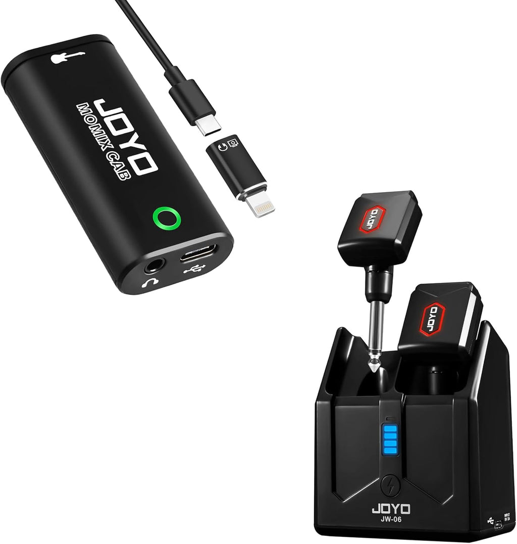 5.8GHz Wireless Guitar System with Charging Box and Guitar Audio Interface Q9769