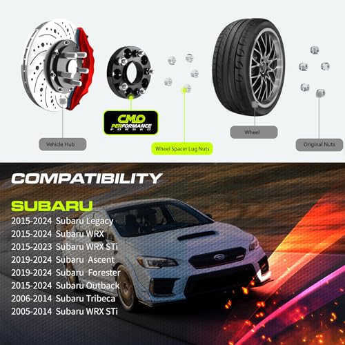 20mm Hubcentric Wheel Spacers 5x114.3 56.1mm M12x1.25 P344