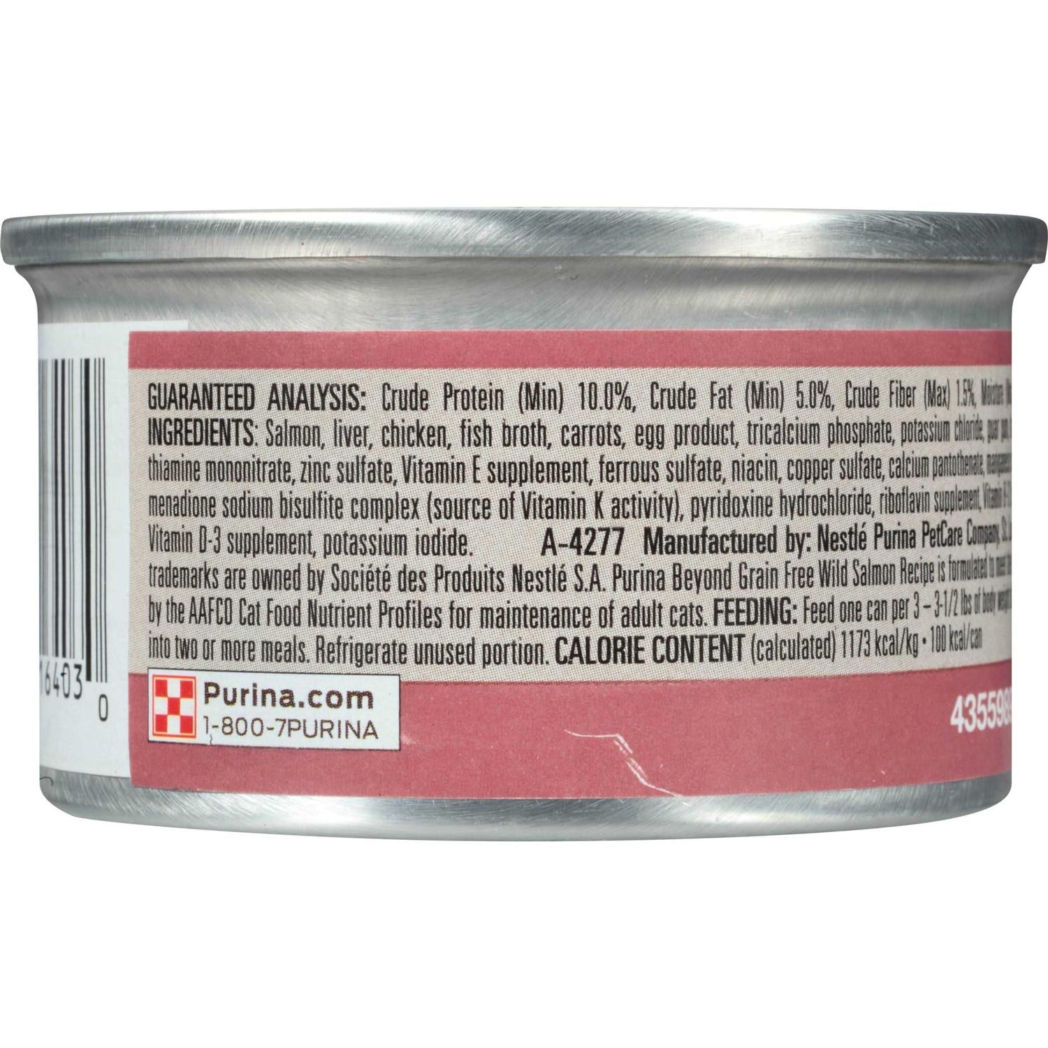 Grain Free Wet Cat Food Pate C33459