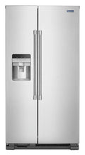 36" Wide 24.5 Cu. Ft. Side By Side Refrigerator Stainless Steel K48828
