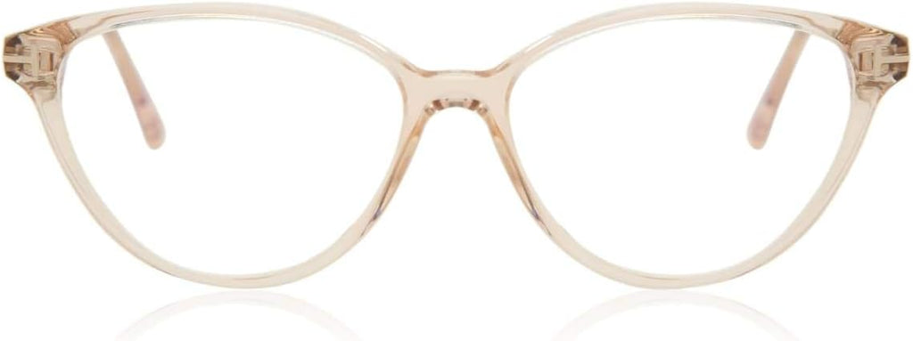 Peach Clear Lens Eyeglasses I63240
