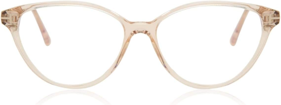 Peach Clear Lens Eyeglasses I63240