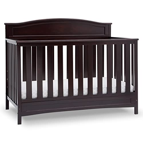 White 4-in-1 Convertible Baby Crib W960