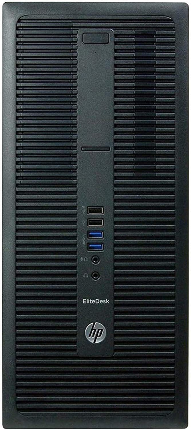 Desktop Tower Computer, Intel Core i5 Quad Core, 16GB RAM, 500GB Solid State Drive, Windows 10 Pro, 23.6 Monitor Z81370