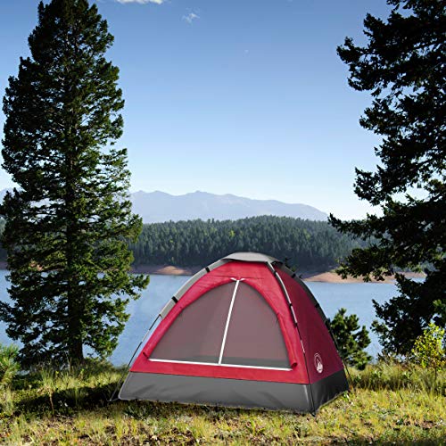 2-Person Dome Tent with Rain Fly and Carrying Bag Z231550