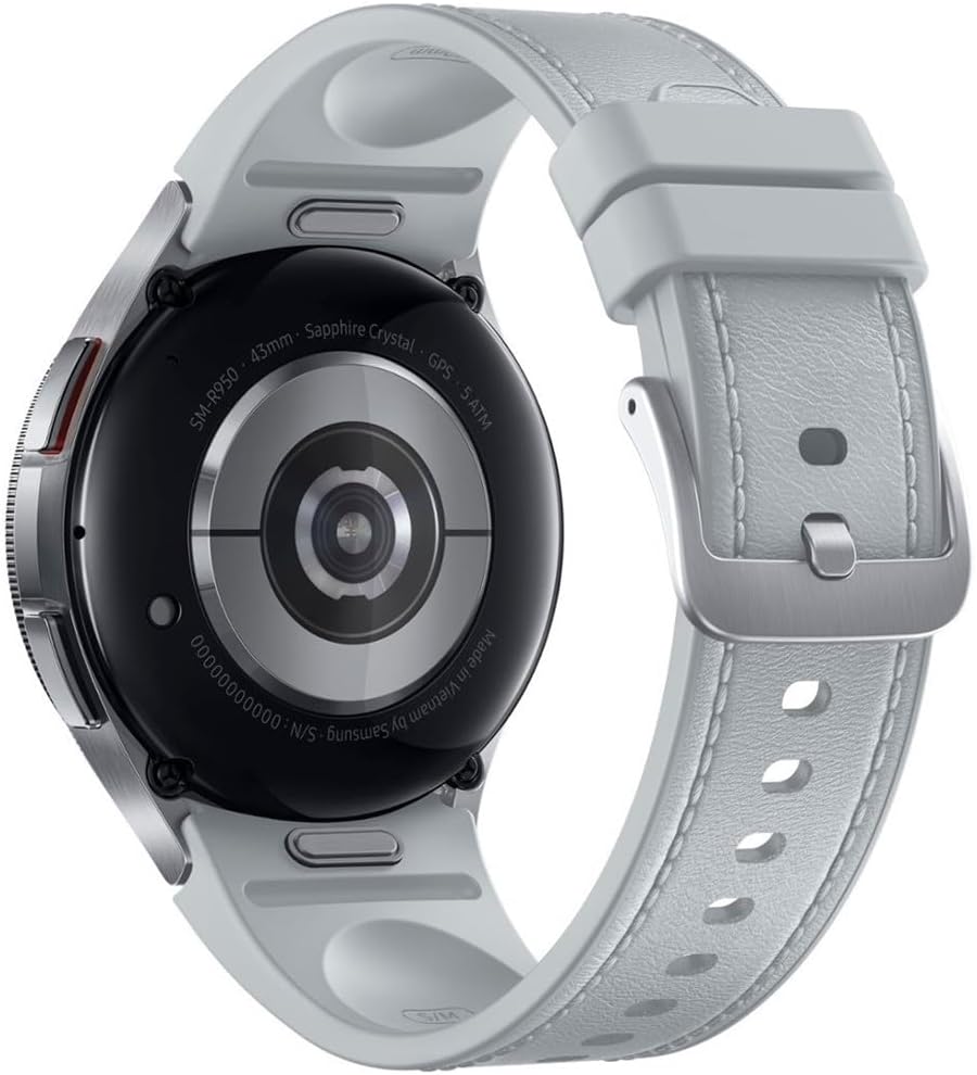 Silver Stainless-Steel Smartwatch 43mm O72915