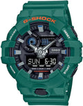 Green Digital Analog Resin Band Watch R95630