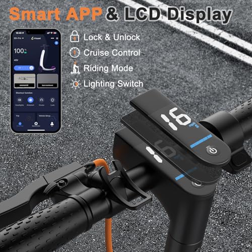 Electric Scooter, 350W, 8.5" Tires, 12 Miles Range, 16Mph, Folding E-Scooter with Dual Braking U54862
