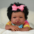 20 Inch Cloth Body Brown Eyes Reborn Baby Doll K872