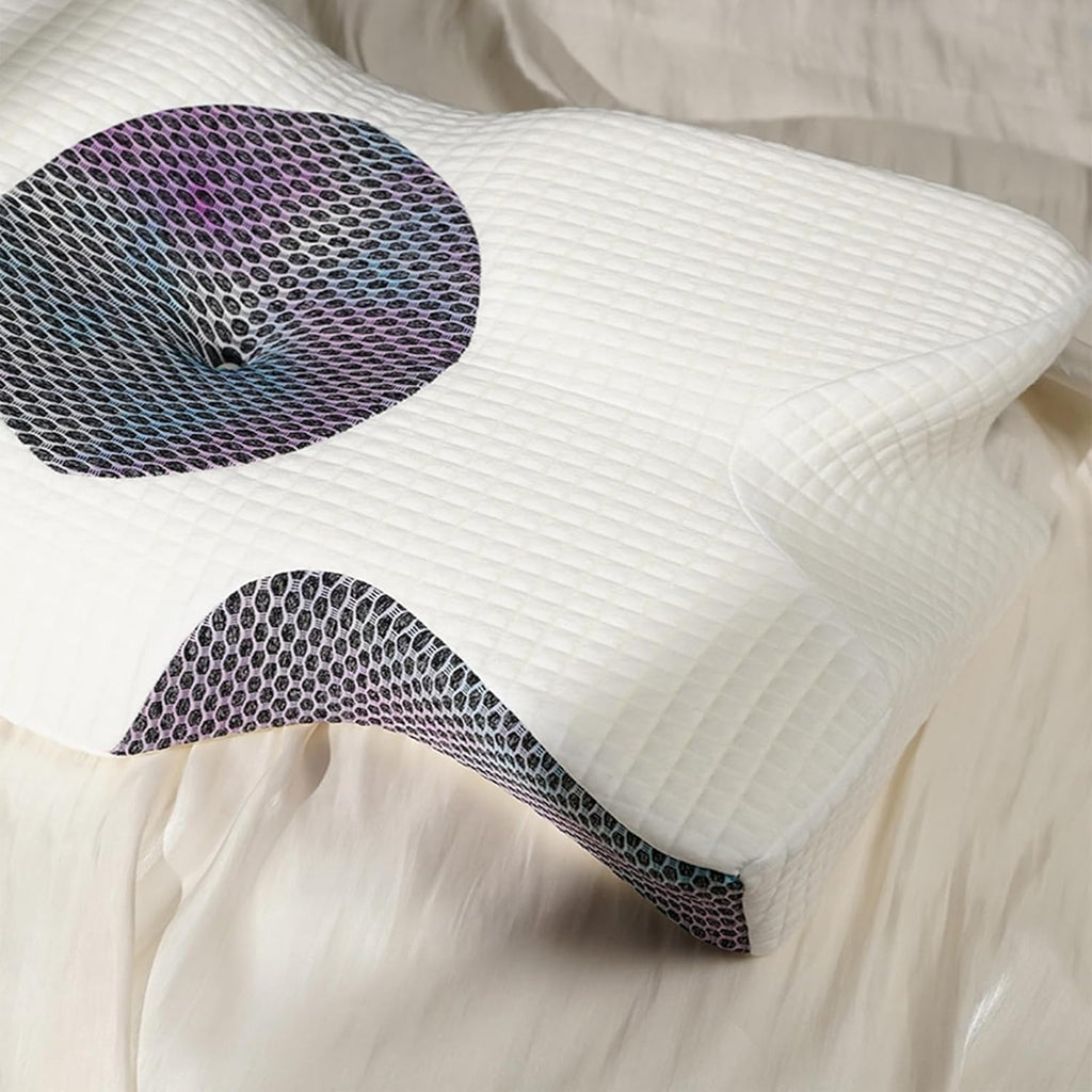 Ergonomic Memory Foam Cervical Pillow with Pillowcase P160