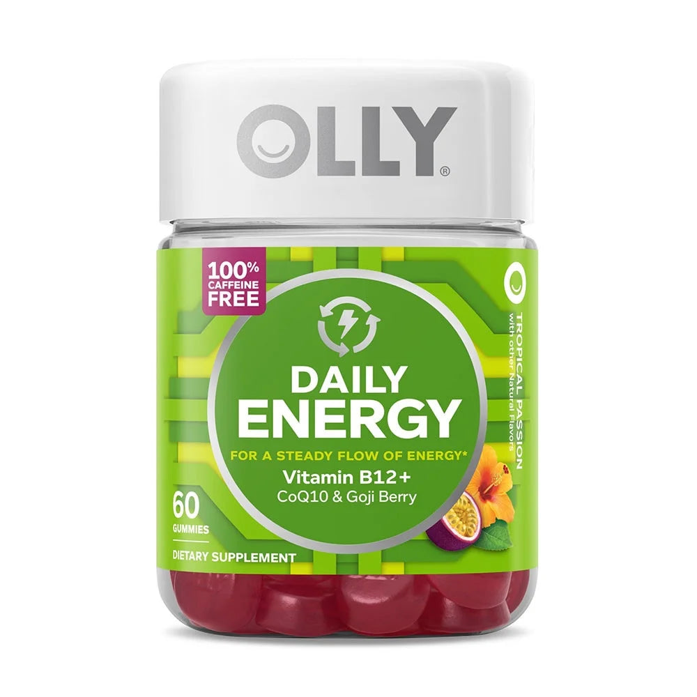 Daily Energy Gummies, Goji Berry, 60 Ea, 2 Pack N7971