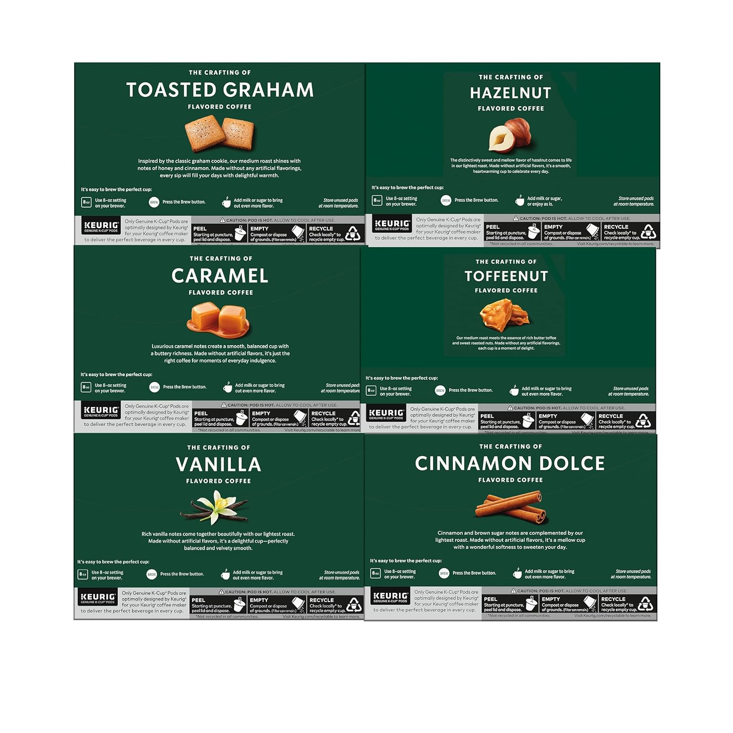 6 boxes (60 pods total) Coffee Pods X12640