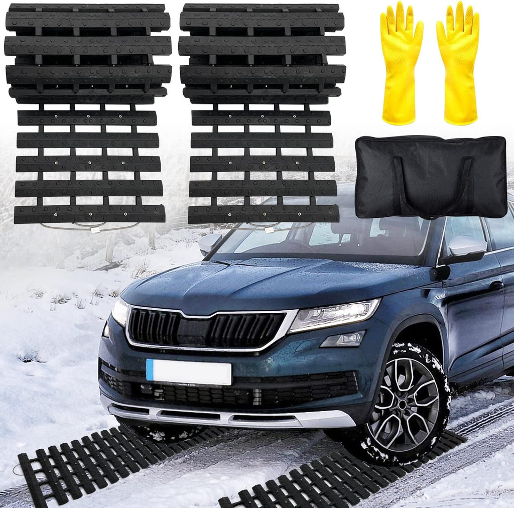 2 pcs Tire Traction Mats 39.3 x 10.8 F34018
