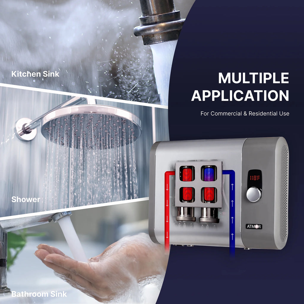 29kW 5.4 GPM Electric Tankless Water Heater D2629