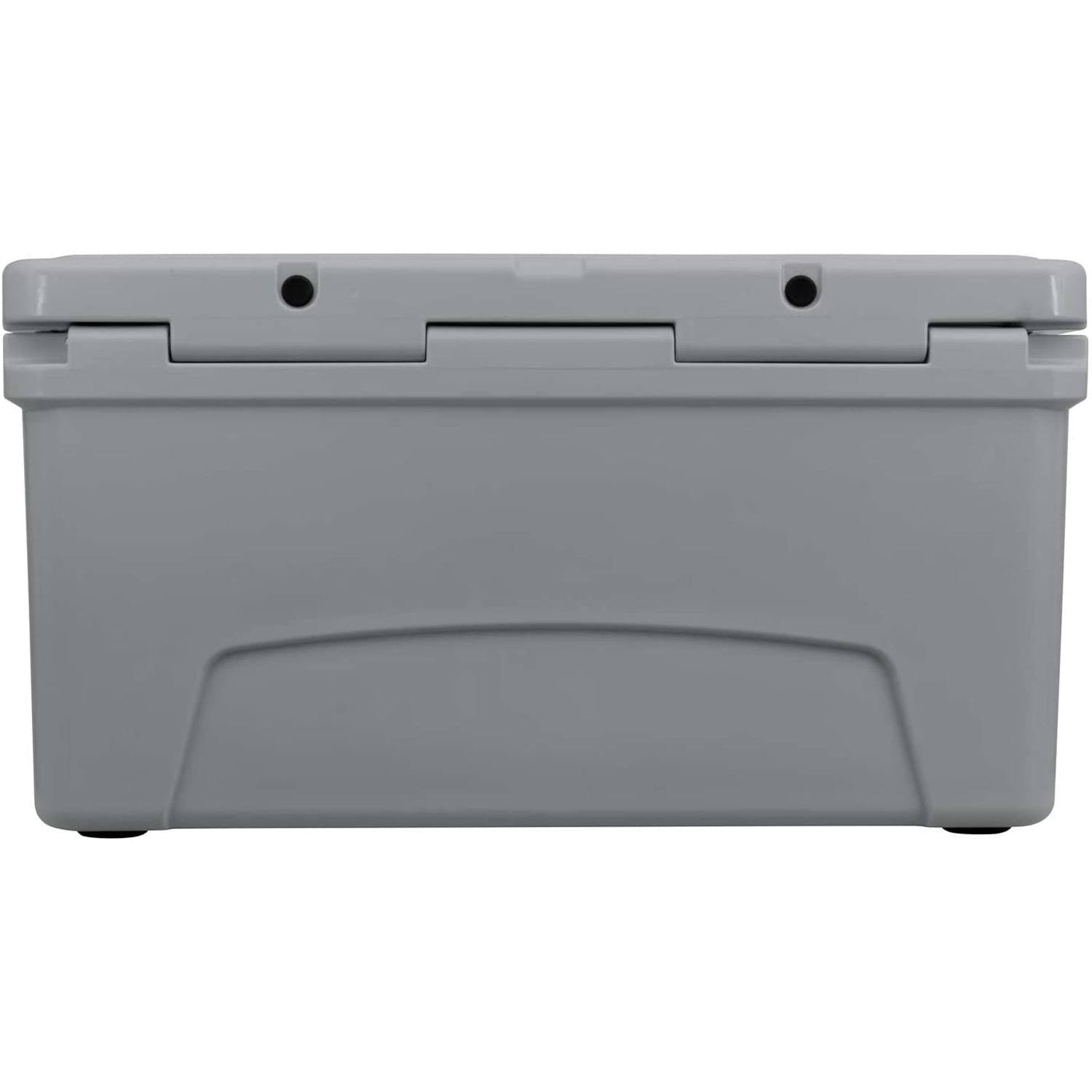 75 Quart Insulated Rotomolded Cooler Grey F2250