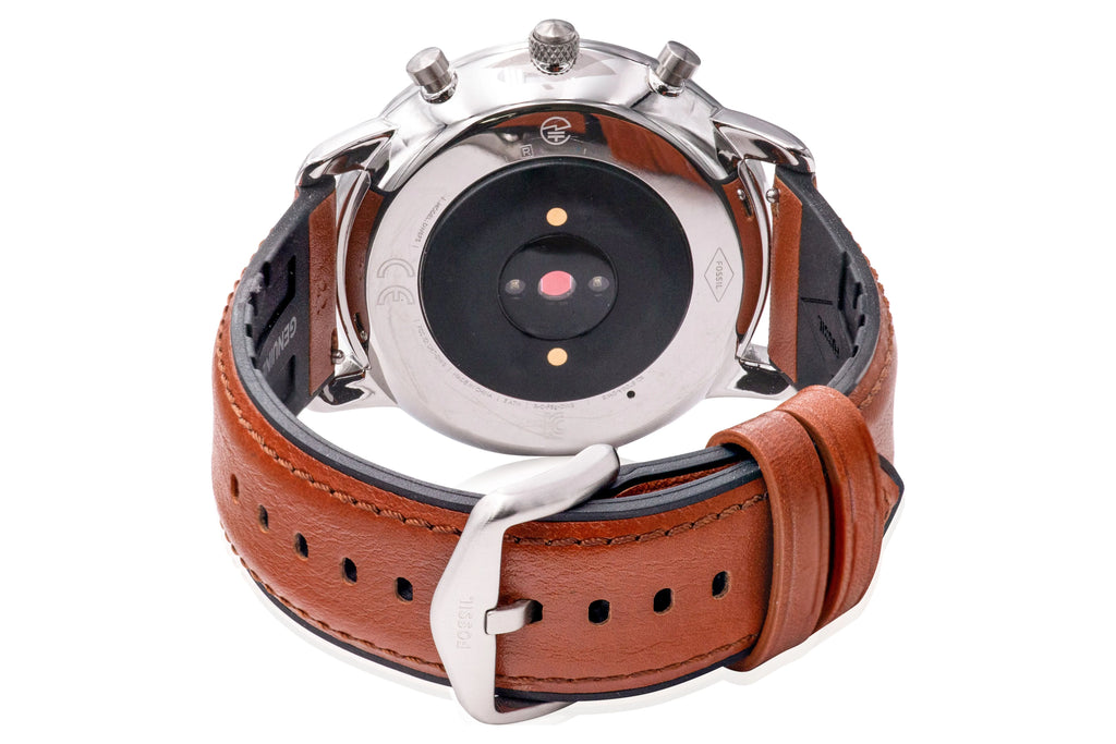 Hybrid Smartwatch HR Neutra Brown Leather W87027