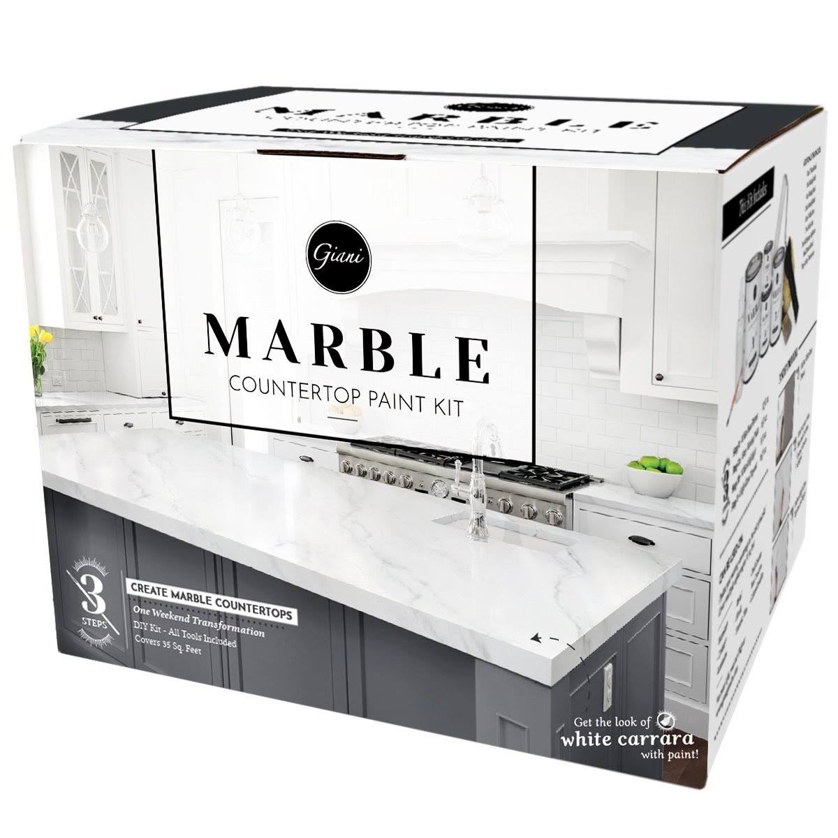 White Marble Countertop Paint Kit Y98945