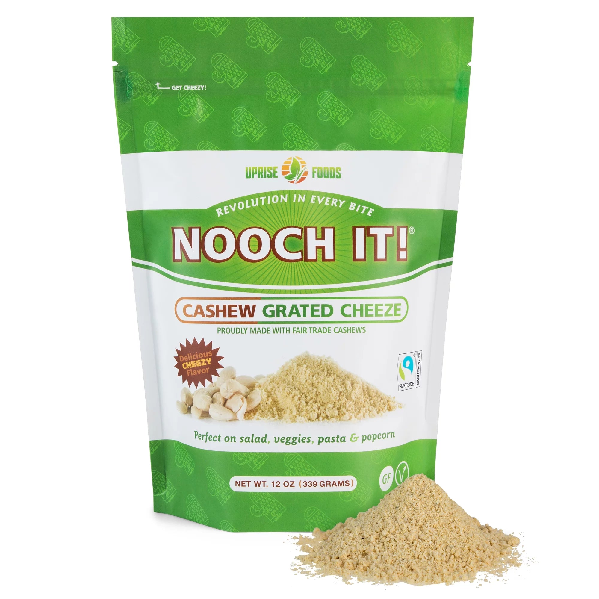 Dairy-Free Cashew Grated Cheeze 12oz P9936