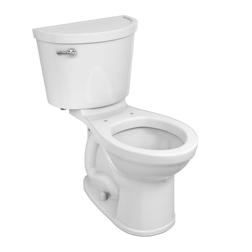 Two-Piece Toilet, Round Front, Chair Height, White, 1.28 gpf S680