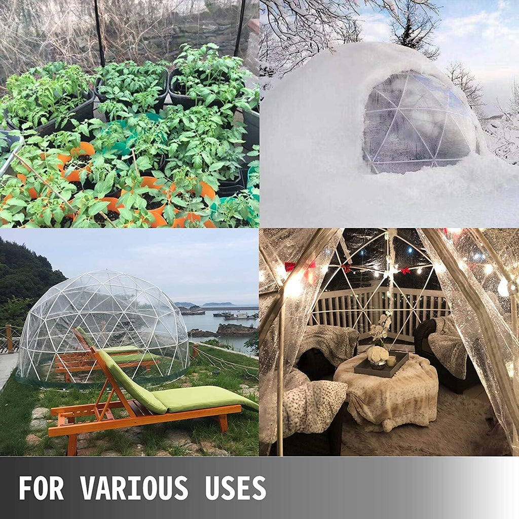 12ft Clear Geodesic Dome Tent A359