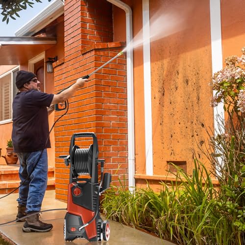 Electric Pressure Washer 5000PSI 3.5GPM with 20FT Hose & 16.3FT Cord N850
