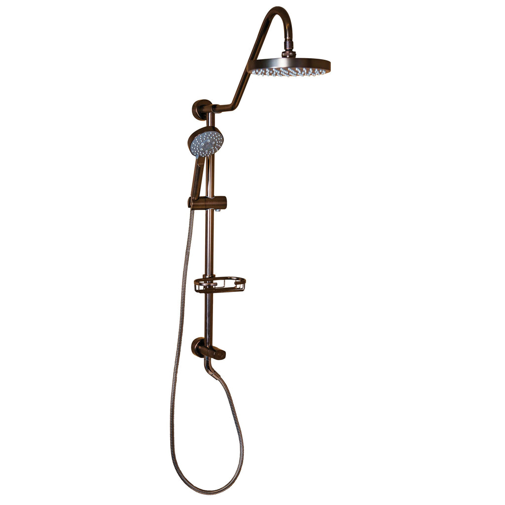 Dual Rain Shower Hand Held Head Spa System, Oil Rubbed Bronze Z75690