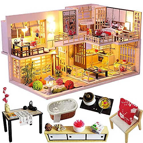 Bamboo Fragrance Dollhouse Miniature with Furniture Kit G7771
