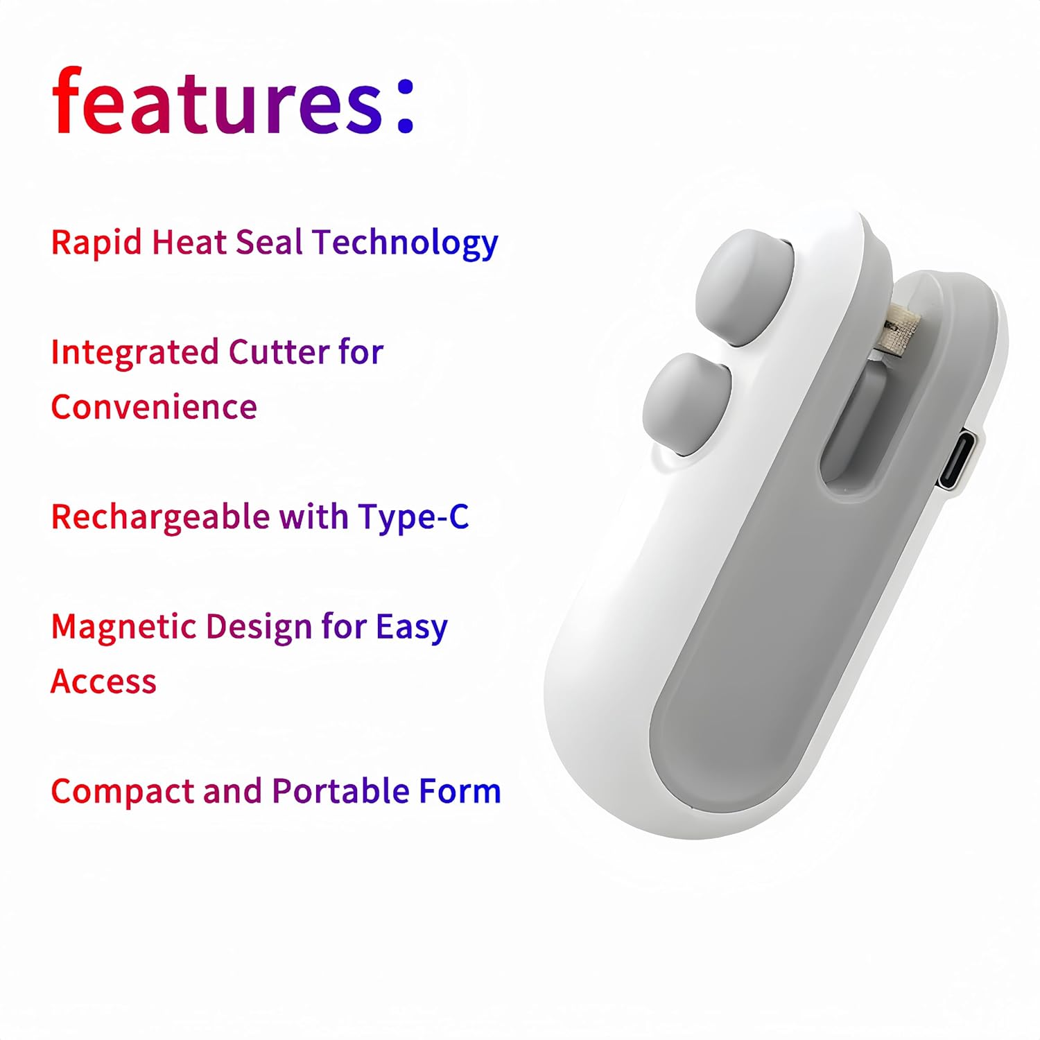 Hand pressure plastic sealer N770