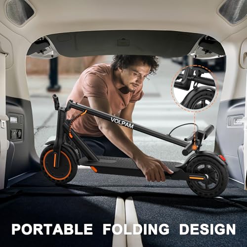 Electric Scooter, 350W, 8.5" Tires, 12 Miles Range, 16Mph, Folding E-Scooter with Dual Braking U54862