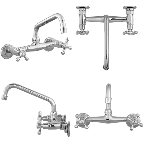 White Ceramic Wall Mount Utility Sink 24"x19"x16.5" S371946
