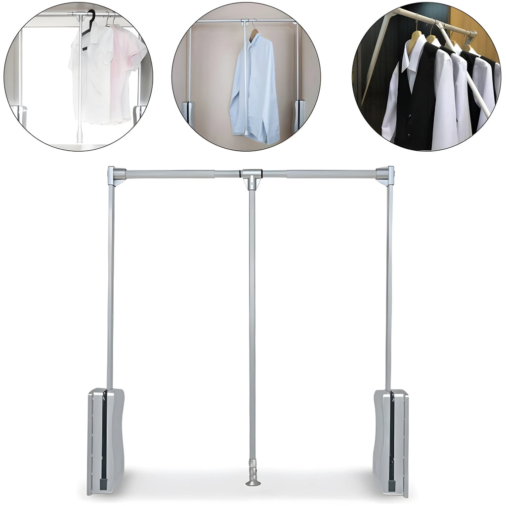 Adjustable 35-46.7 inch Heavy Duty Closet Rod R88779