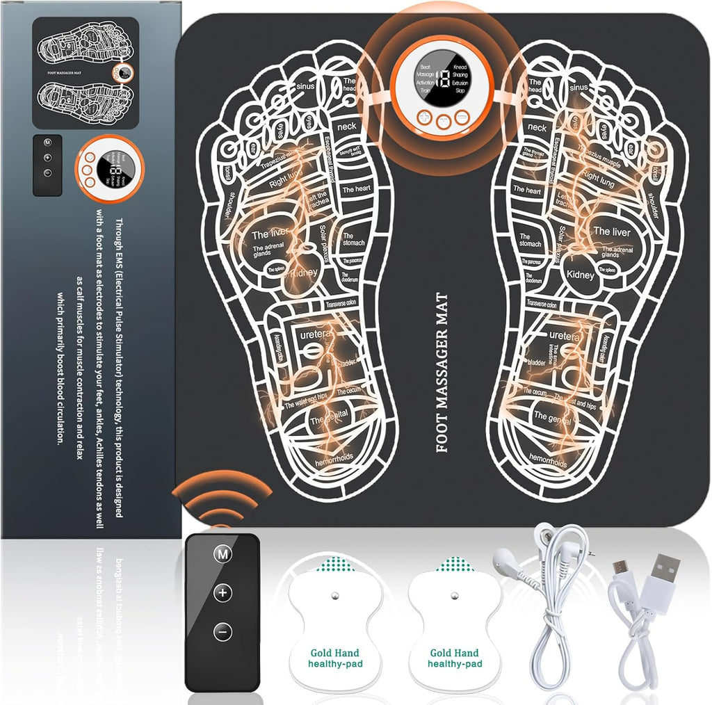 Foot Massager Mat with 8 Modes and 19 Intensity Levels L385
